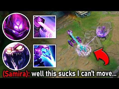 WE RAN THE "DOUBLE SUPPRESION" COMP AND THEY SIMPLY CAN'T MOVE - League of Legends