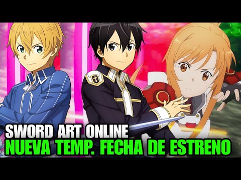 SWORD ART ONLINE TEMPORADA 5 FECHA DE ESTRENO - [Situación Sword Art Online Temp. 4]
