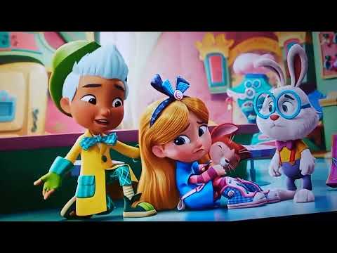 Alice's wonderland bakery/ clock alarm the rocketeer