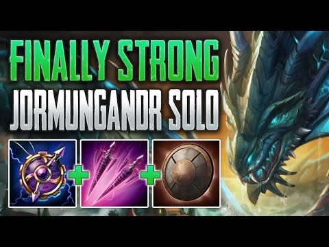 JORMUNGANDR BUT HE'S GOOD!? Jormungandr Solo Gameplay (SMITE Ranked Conquest)