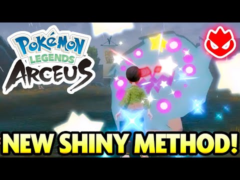 *NEW* EASY + FAST SHINY ALPHAS with Massive Mass Outbreaks in Pokemon Legends Arceus!