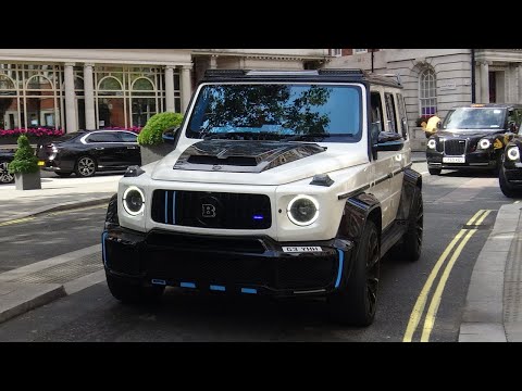 Mercedes-AMG G63 in London November 2023-Brabus 800,Brabus 4x4