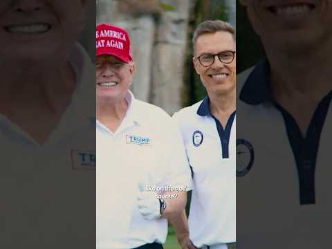 Finland's President on Golfing With Trump