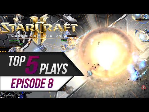 StarCraft 2: TOP 5 Plays - Episode 8