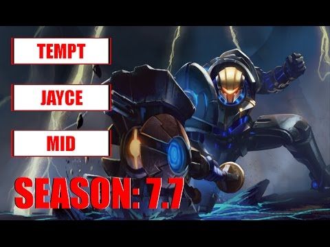 bbq OLIVERS Tempt Play Jayce Mid Challenger Korean Pro Replay