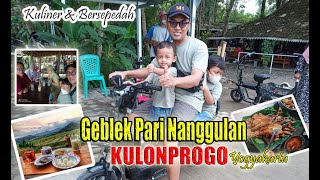 Download lagu Geblek Pari Nanggulan Kulonprogo || Tempat Kuliner dan Bersepeda mp3