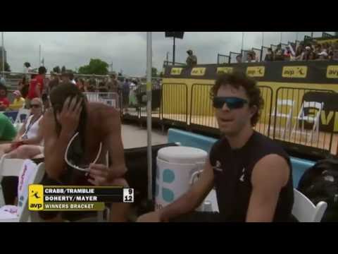 Doherty/Mayer vs. Crabb/Tramblie, 2015 AVP New York Men's Open Quarter-Final