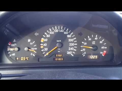0-100-140 km/h acceleration 1997 W202 C280 (Inline 6) with 5 speed automatic.