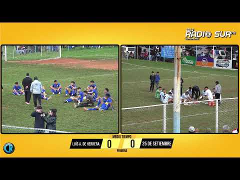 🔴En vivo| Club Luís Alberto de Herrera 🆚 Club 25 de Setiembre.