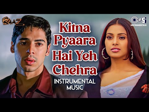 Kitna Pyaara Hai Yeh Chehra Instrumental | Raaz | Nadeem-Shravan | Bollywood Instrumental Songs