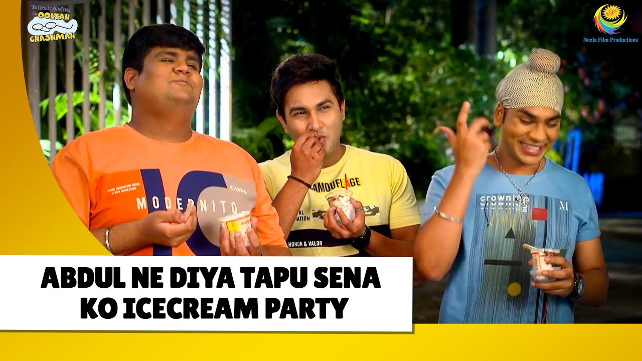 Abdul ne Diya Tapu sena ko icecream party! | Haste Raho Hasate Raho| Taarak Mehta ka Ooltah Chashmah