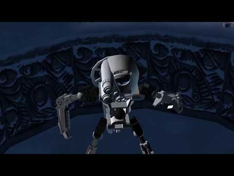 BIONICLE The Legend of Mata Nui - Kopaka Takara (REBUILT)