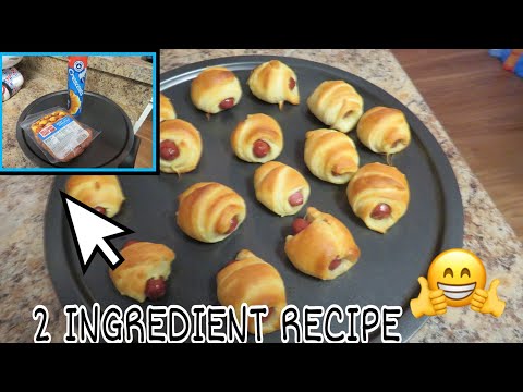 PIGS IN A BLANKET RECIPE USING PILLSBURY CRESCENT...