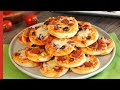 Super Easy PIZZA BITES! 🍕 | The Best Mini Pizza Recipe (With Homemade Pizza Dough)