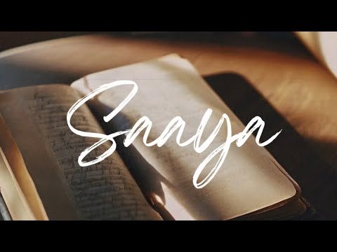 Saaya | Hasan Khurshid | Abu Bakar Zahid (Official Lyrical Visualizer)