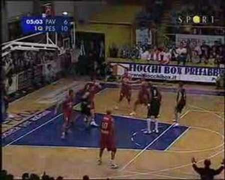 Carlton Myers vs Pavia - Finale Lega2 2006-07