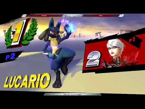 Extra Life 2017: Rooster (Bayonetta) vs. Mada (Lucario) - SSB4 Singles Winners Quarters