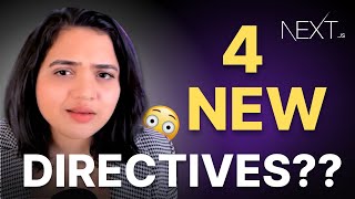 Master 4 NEW Next.js 16 Cache Directives