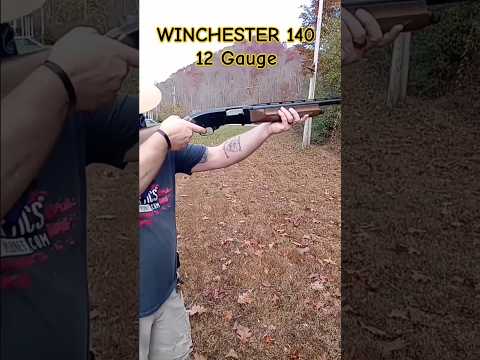 Winchester Model 140 12 Gauge #rangetime #boom