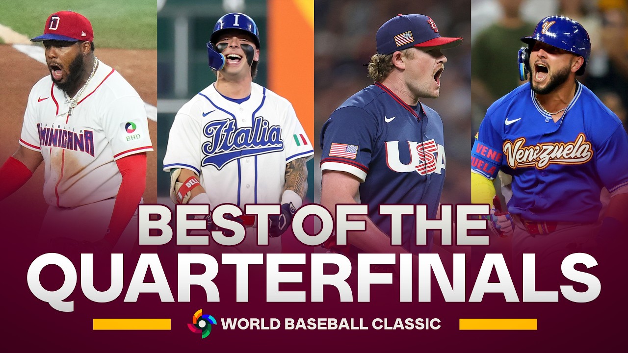 All of the BEST moments from the 2026 World Baseball Classic quarterfinal round! ⚾️🔥