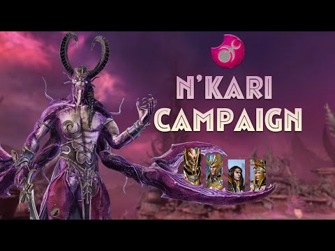 N'Kari's going to Bretonnia // N'Kari campaign Total War: WARHAMMER III.