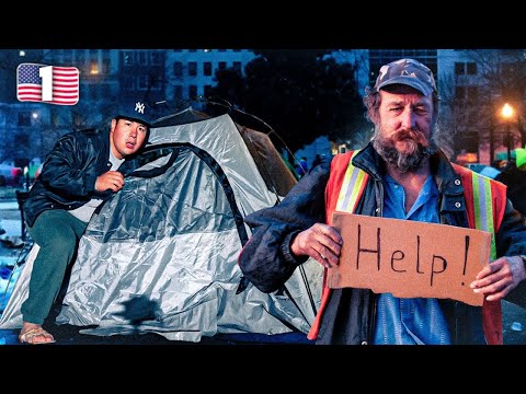 Camp out on the streets of the United States | Pursuing the American Dream Day 1