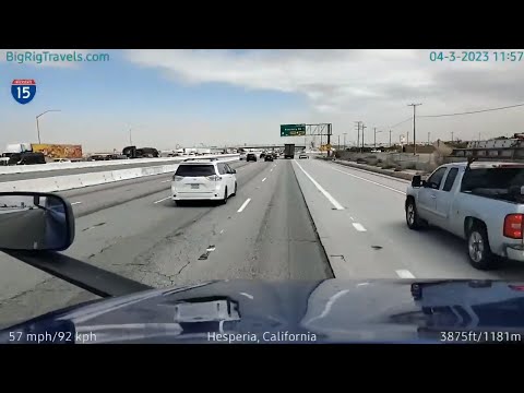BigRigTravels LIVE | Jurupa Valley, CA to near Topock, AZ (4/3/23)