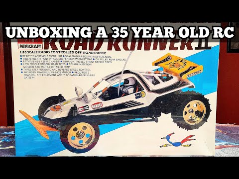 Unboxing A 35 Year Old Rc The Academy Road Runner 2
