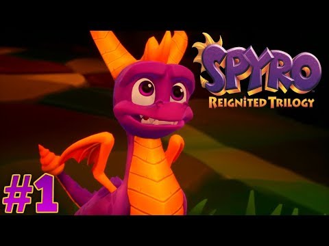 IT'S SO BEAUTIFUL - Spyro Reignited Trilogy Gameplay (Spyro 1) Part 1