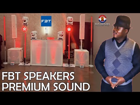 FBT Horizon Subwoofer & FBT Vertus CLA 406 Speakers | DJ Gig Log 