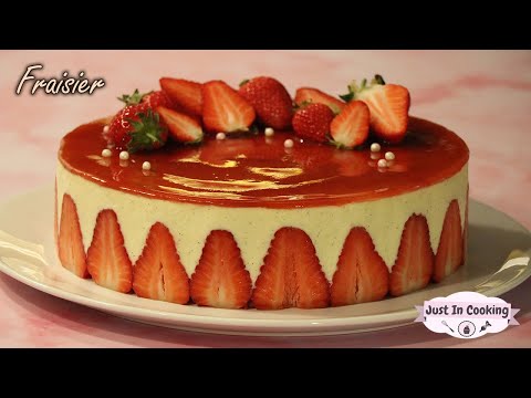 Fraisier with Diplomat Cream