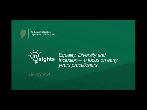 Equality, Diversity and Inclusion   A focus on early years practioners