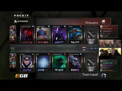 Virtus Pro vs Liquid - Game 1 - Boston Major EU Qualifiers - Fogged & TobiWan