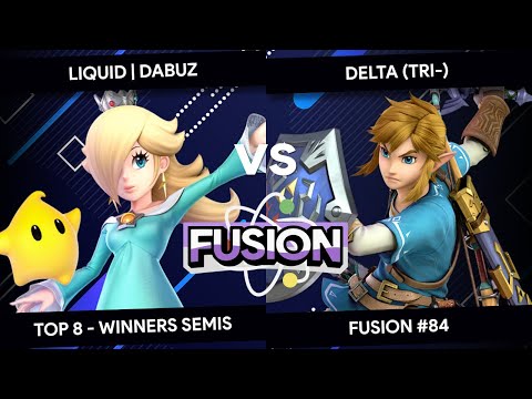 Fusion #84 - Dabuz (Rosalina & Luma) vs Delta Tri- (Sheik, Link) - Top 8 - Winners Semis