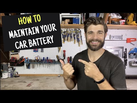 How to Maintain a Car Battery Using a Slow Trickle Charger