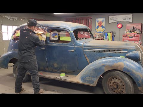 The controversial roof chop: BARN FIND 1936 Hudson Terraplane