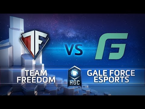 HGC 2018 NA – Playoffs Day 1 - Team Freedom vs. Gale Force Esports - Game 1