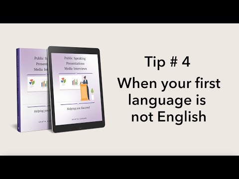Tip #4   When Your First Language Is Not English | Helping you Succeed