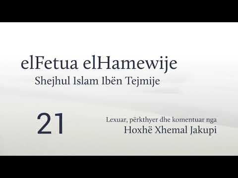 21. elFetua elHamewije - Hoxhë Xhemal Jakupi