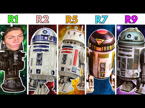 Every R-Series Astromech Droid EXPLAINED in Detail