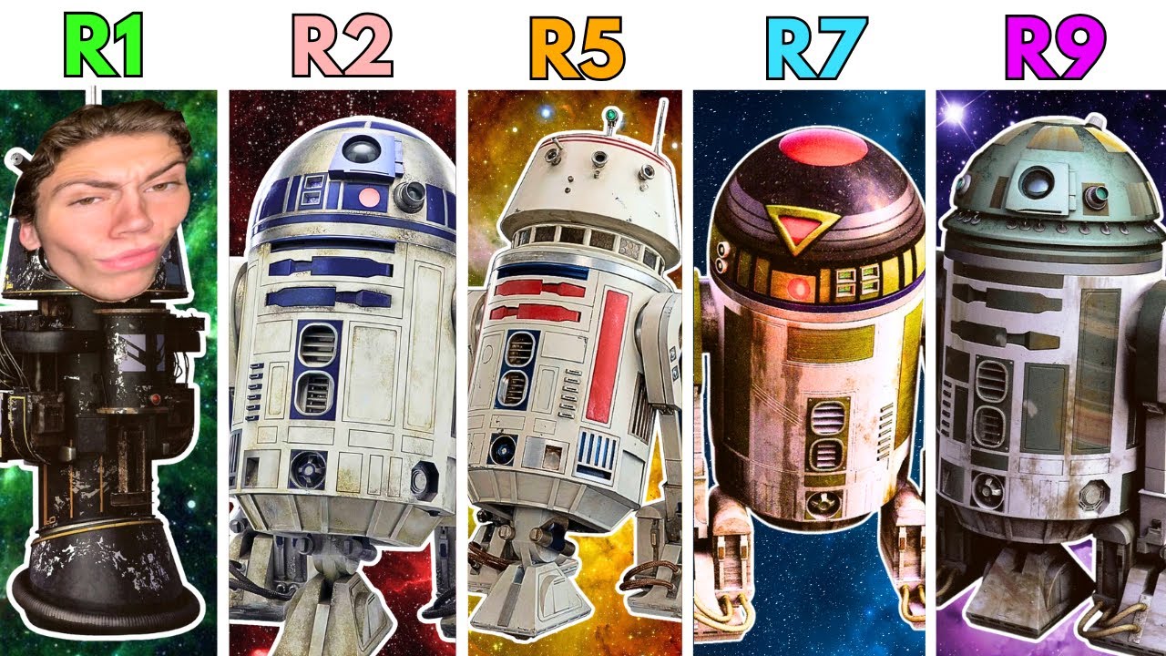 Every R-Series Astromech Droid EXPLAINED in Detail