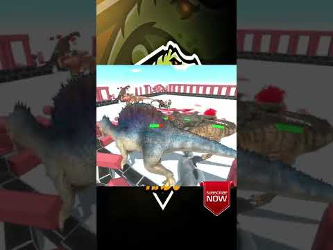 Carnivore Dinosaurus Team VS RAndom Team #shorts