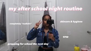 my REAL after school night time routine || NAY