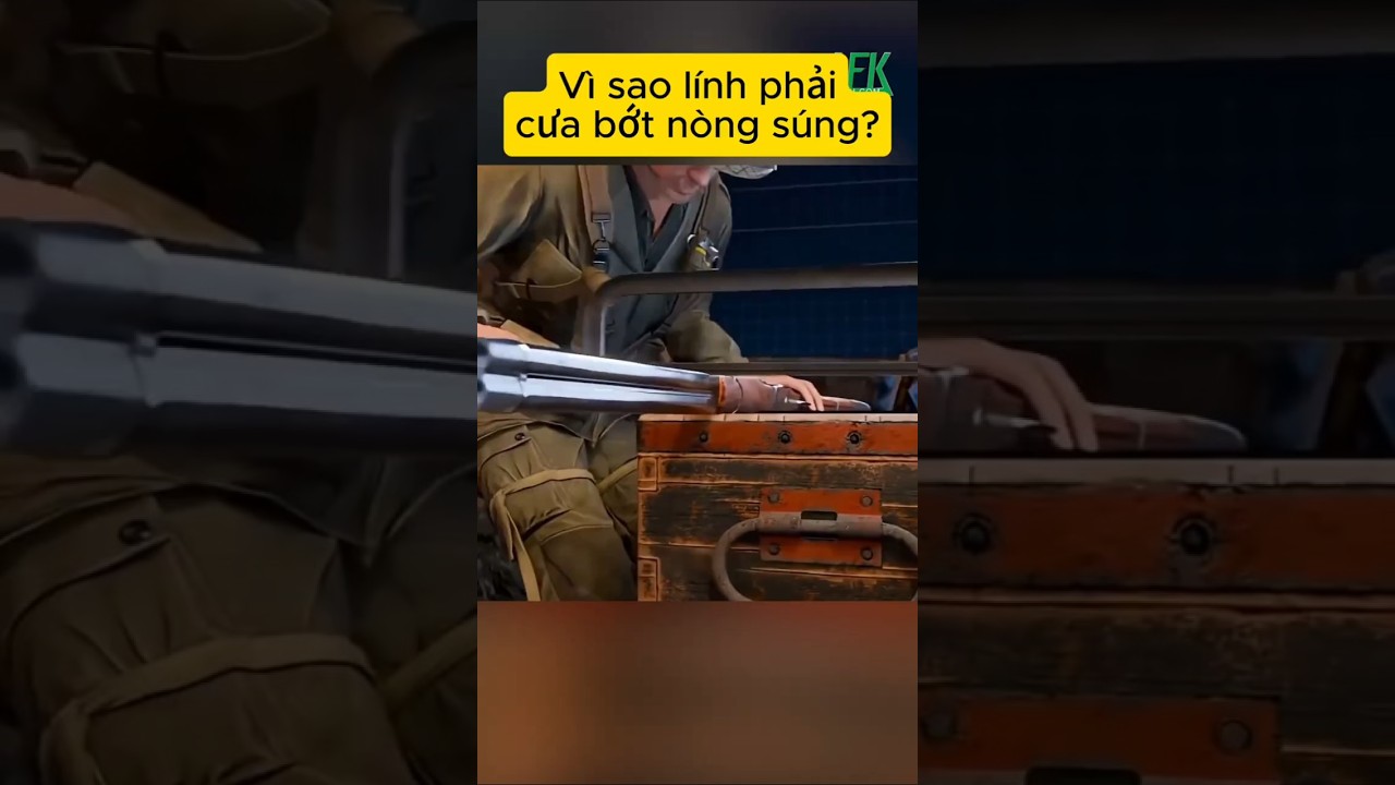 Vì sao lính phải cưa bớt nòng súng shot gun?