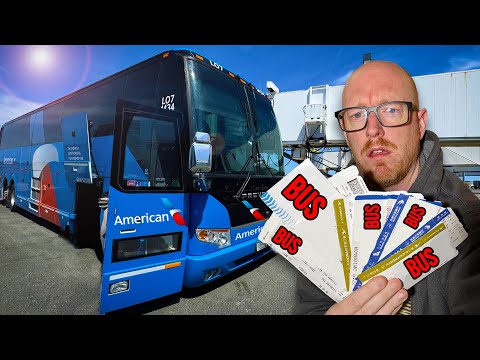 I Took Every American Airlines “Flight” That’s Actually a BUS