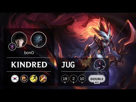 Kindred Jungle vs Elise - KR Master Patch 9.6