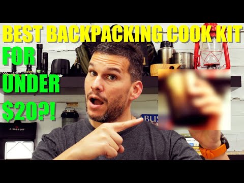 BEST Backpacking Cook Kit for LESS than $20!