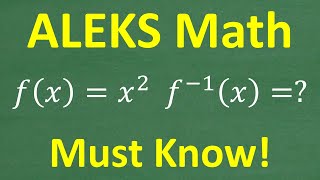 Taking The ALEKS Math Placement Exam  You MUST Know This to SCORE WELL!