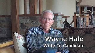 Vote 2018: Hale runs to fix Granite County as a write-in candidate.
