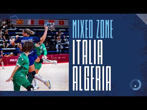Play #azzurredentro | MIXED ZONE 🇮🇹x🇩🇿 | Albertsen e Manojlovic